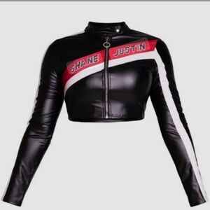 Shane Johnson Speedway Black Jacket, Size S